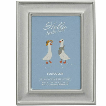 フジカラー 3401HL メタルカラーフレーム HL/チェキ用 シルバー