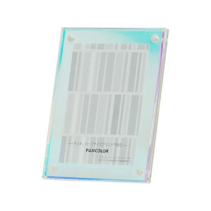 フジカラー アクリルフレーム レインボー HL チェキ・ハーフサイズ