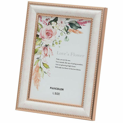 《12月5日発売予定》 フジカラー マーブルカラーフレーム 2702L Lサイズ ピンク 【予約】