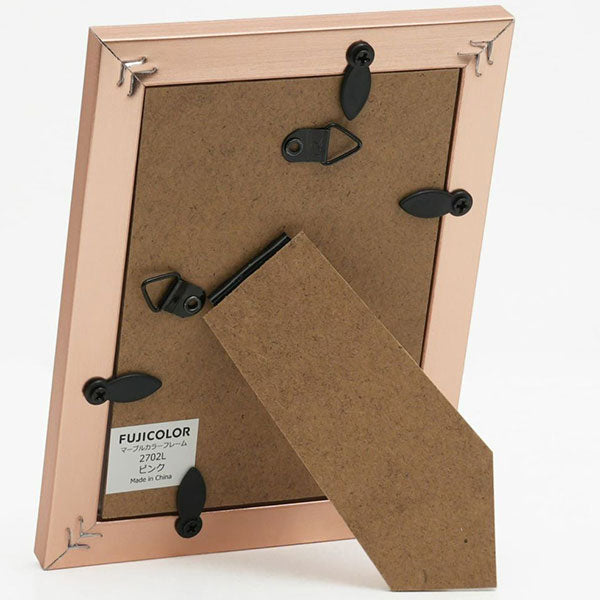 《12月5日発売予定》 フジカラー マーブルカラーフレーム 2702L Lサイズ ピンク 【予約】