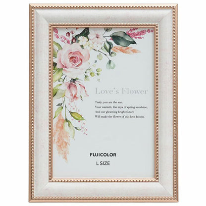 《12月5日発売予定》 フジカラー マーブルカラーフレーム 2702L Lサイズ ピンク 【予約】