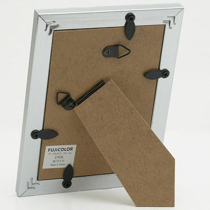 《12月5日発売予定》 フジカラー マーブルカラーフレーム 2703L Lサイズ ホワイト 【予約】