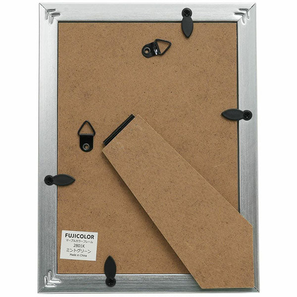 《12月5日発売予定》 フジカラー マーブルカラーフレーム 2801K 2Lサイズ ミントグリーン 【予約】