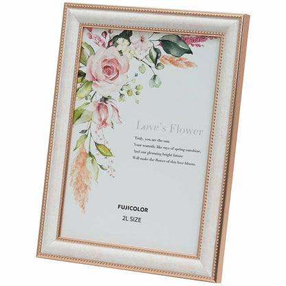 《12月5日発売予定》 フジカラー マーブルカラーフレーム 2802K 2Lサイズ ピンク 【予約】