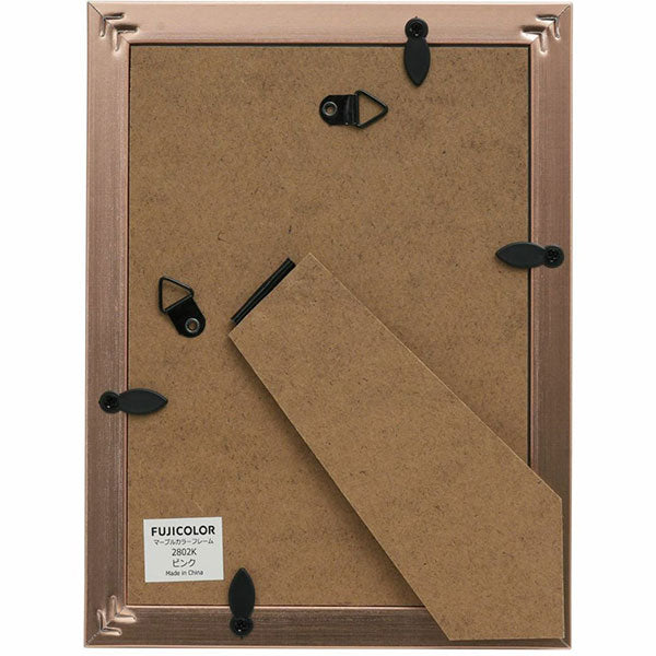 《12月5日発売予定》 フジカラー マーブルカラーフレーム 2802K 2Lサイズ ピンク 【予約】