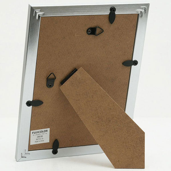 《12月5日発売予定》 フジカラー マーブルカラーフレーム 2803K 2Lサイズ ホワイト 【予約】