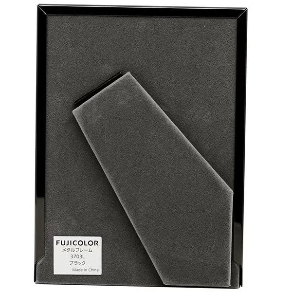 フジカラー メタルフレーム 3703L ブラック Lサイズ