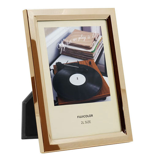 フジカラー メタルフレーム 3801K ゴールド 2Lサイズ