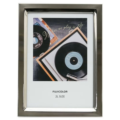 フジカラー メタルフレーム 3802K シルバー 2Lサイズ