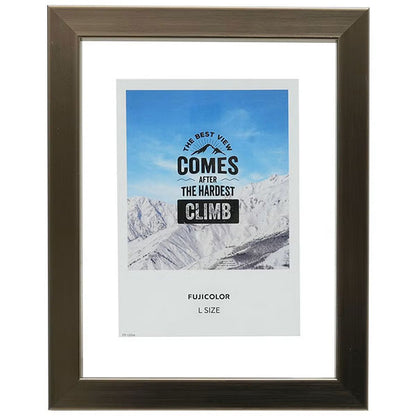 《3月6日発売予定》 フジカラー フローティーフレーム メタル調 L ブロンズ