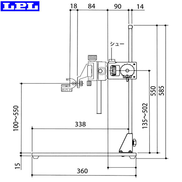 【メーカー直送品/代金引換・同梱不可】 LPL L18186 デジタルデータスタンドDS-4DX