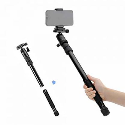 Fotopro FY-830 カメラ三脚 軽量アルミ6段 自由雲台付 ミラーレス・一眼レフ対応