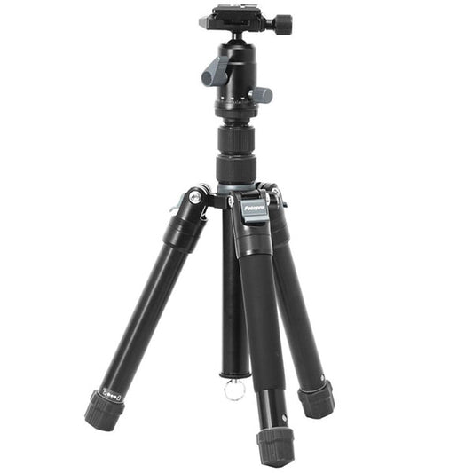 Fotopro FY-830 カメラ三脚 軽量アルミ6段 自由雲台付 ミラーレス・一眼レフ対応