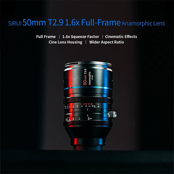 SIRUI FFEK6-R-JP 50mm T2.9 アナモルフィックレンズ Canon RFマウント用