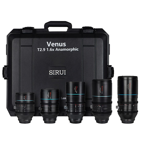 SIRUI Venus 1.6 x 5 SET-E-JP アナモルフィックレンズ 1.6x Full Frame 5本セット SONY Eマウント用