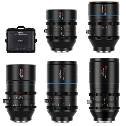 SIRUI Venus 1.6 x 5 SET-Z-JP アナモルフィックレンズ 1.6x Full Frame 5本セット Nikon Zマウント用