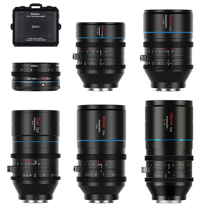 SIRUI Venus 1.6x Full Set-L-JP アナモルフィックレンズ 1.6x Full Frame 5本セット Leica Lマウント用 マウントアダプター付属