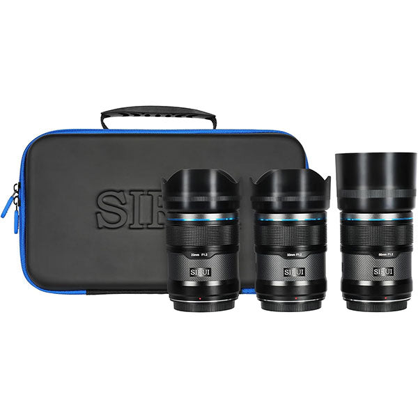 SIRUI Sniper Set AS-3S-EB-JP 23/33/56mm オートフォーカスレンズ Eマウント用 3本セット ブラック