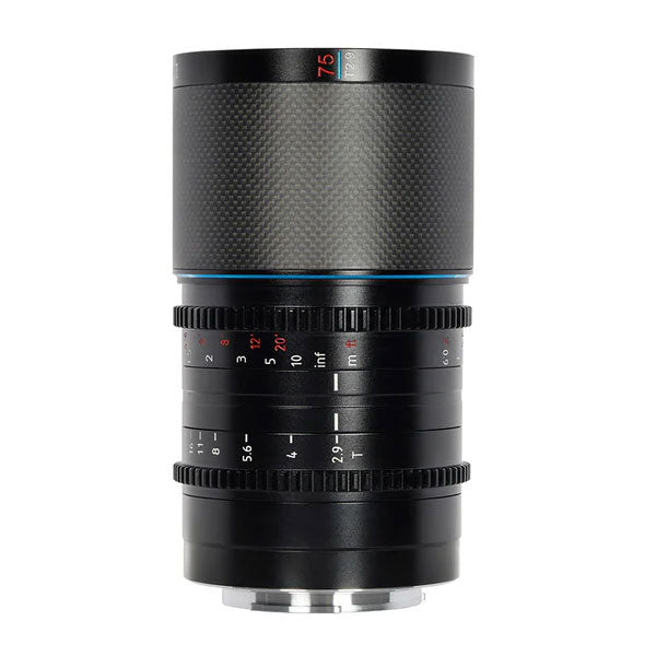 SIRUI Saturn L75B-JP 75mm カーボンファイバーアナモルフィックレンズ L/ブルーフレア Leica Lマウント用