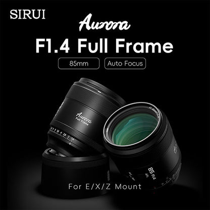 SIRUI Aurora 85mm F1.4 オートフォーカス単焦点レンズ Leica Lマウント用 AU85-L-JP