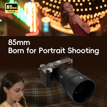 SIRUI Aurora 85mm F1.4 オートフォーカス単焦点レンズ SONY Eマウント用 AU85-E-JP