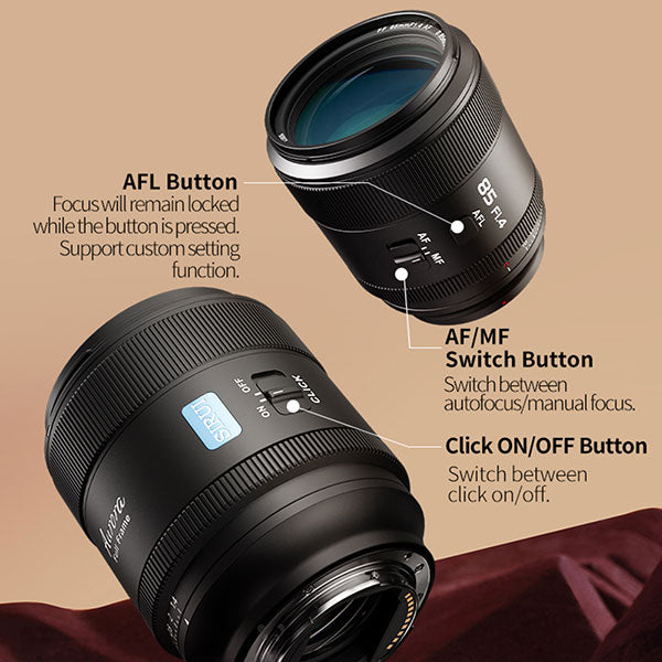 SIRUI Aurora 85mm F1.4 オートフォーカス単焦点レンズ SONY Eマウント用 AU85-E-JP