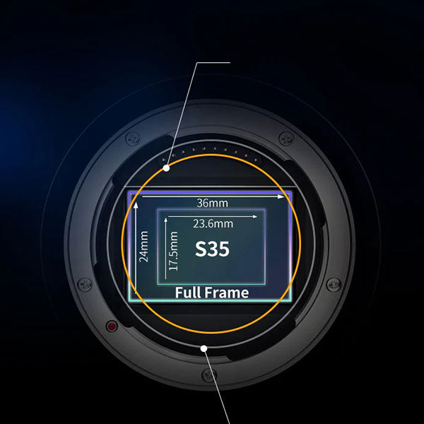 SIRUI 20AF133X-ZN-JP オートフォーカスアナモルフィックレンズ T1.8 S35 20mm Z/ナチュラル