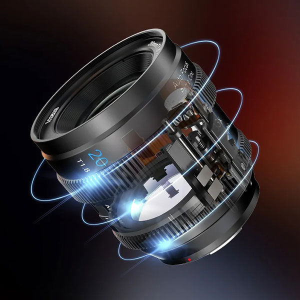 SIRUI 20AF133X-ZN-JP オートフォーカスアナモルフィックレンズ T1.8 S35 20mm Z/ナチュラル