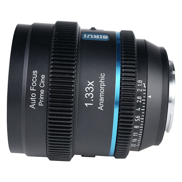 SIRUI 20AF133X-MB-JP オートフォーカスアナモルフィックレンズ T1.8 S35 20mm MFT/ブルー