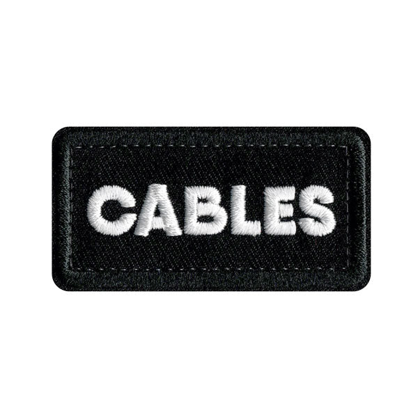 CRDBAG CRD_ACC_038 CABLES シングル パッチーズ 3枚入