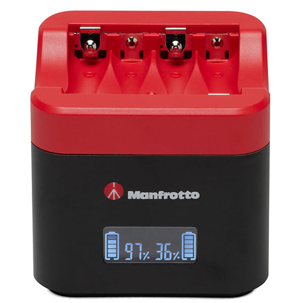 マンフロット Pro CUBE3 ツインチャージャー キヤノン用(LP-E6/LP-E6N/LP-E6NH/LP-E6P/LP-E8/LP-E17対応) MANPROCUBE3C