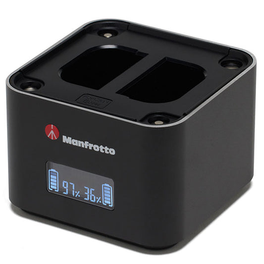 マンフロット Pro CUBE3 ツインチャージャー キヤノン用(LP-E6/LP-E6N/LP-E6NH/LP-E6P/LP-E8/LP-E17対応) MANPROCUBE3C