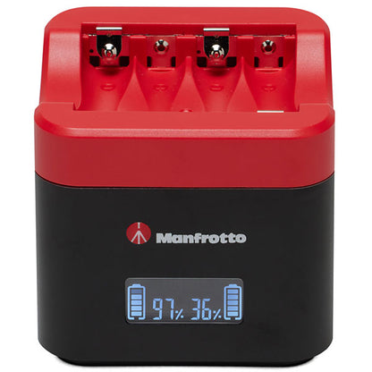 マンフロット Pro CUBE3 ツインチャージャー ニコン用(EN-EL14/EN-EL15a/EN-EL15b/EN-EL15c/EN-EL25対応) MANPROCUBE3N