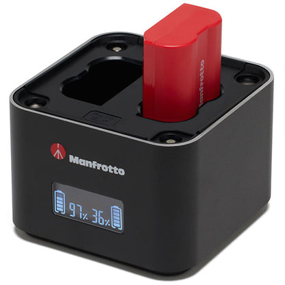 マンフロット Pro CUBE3 ツインチャージャー ニコン用(EN-EL14/EN-EL15a/EN-EL15b/EN-EL15c/EN-EL25対応) MANPROCUBE3N