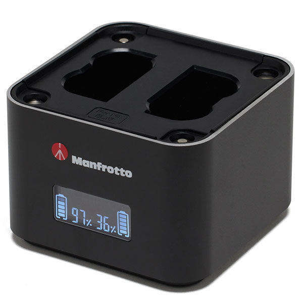 マンフロット Pro CUBE3 ツインチャージャー ニコン用(EN-EL14/EN-EL15a/EN-EL15b/EN-EL15c/EN-EL25対応) MANPROCUBE3N