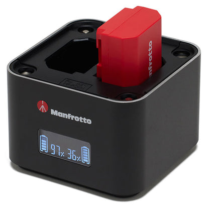 マンフロット Pro CUBE3 ツインチャージャー ソニー用(NP-BX1/NP-FW50/NP-FZ100対応) MANPROCUBE3S