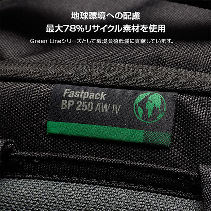 《10月中旬発売予定》ロープロ LP37507-PWW ファストパックBP 250 AW IV カメラバッグ ブラック【予約】