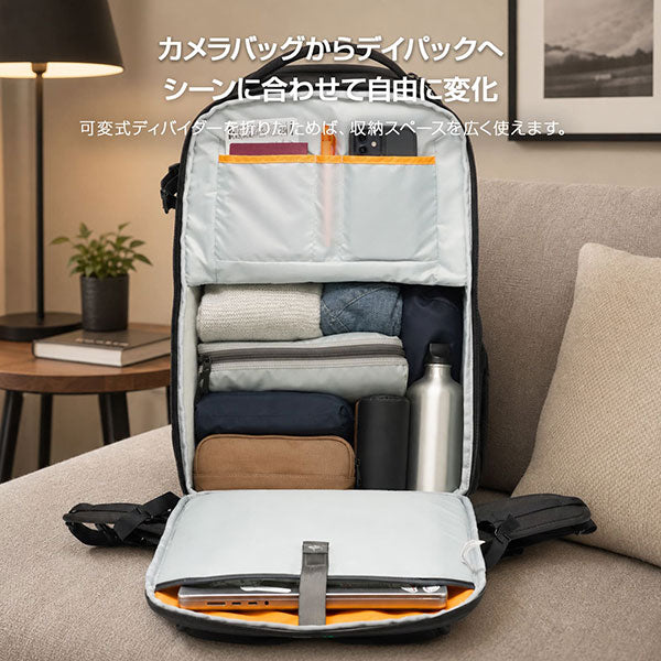 《10月中旬発売予定》ロープロ LP37508-PWW ファストパックBP 450 AW IV カメラバッグ ブラック【予約】
