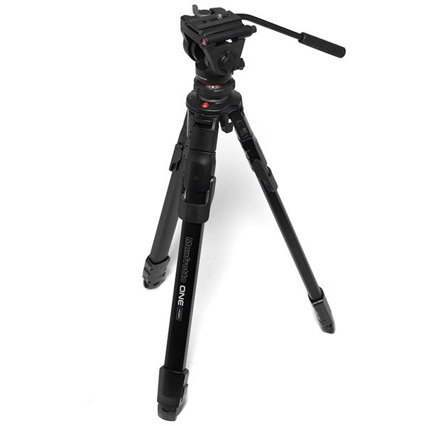 《11月下旬発売予定》マンフロット MKONEVA-500X ONE Video アルミニウム三脚 500Xビデオ雲台キット 【予約】