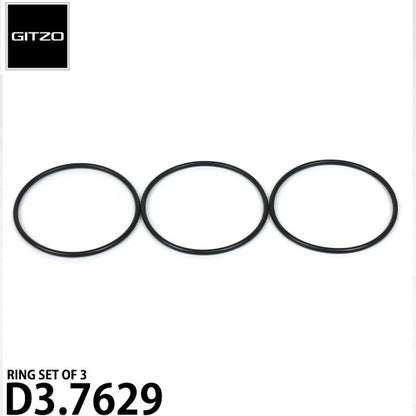 GITZO スペアパーツ D3.7629 RING SET OF 3 ※欠品：ご注文より、2~3ヶ月かかります