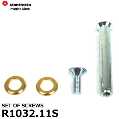 マンフロット スペアパーツ R1032.11S SET OF SCREWS ※欠品：ご注文後、約3～4ヶ月かかります