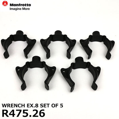 マンフロット スペアパーツ R475.26 WRENCH EX.8 SET OF 5 ※欠品：ご注文後、約3～4ヶ月かかります