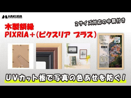 ハクバ FWPXP-BRA3 木製額縁 ピクスリアプラス A3/B4サイズ ブラウン