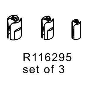 マンフロット スペアパーツ R116295 HOSE CLAMP SET OF 3 ※欠品：ご注文後、約3～4ヶ月かかります