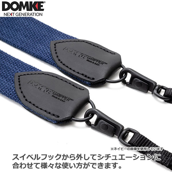 Domke 1.5インチ 交換用グリッパーストラップ F-5 XA, F-5XB, F-5XC ショルダーバッグ F-803 スタッチェルバッグ ブラック 並行輸入品 ドンケ 742-1BK FA-742ストラップ1.5インチ スイベル金具付