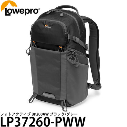 《特価品》ロープロ LP37260-PWW フォトアクティブ BP200AW ブラック/グレー