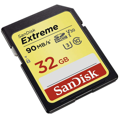 サンディスク SDSDXVE-032G-GNCIN Extreme SDHCメモリーカード UHS-I U3 V30 Class10 32GB [SanDisk 海外パッケージ]