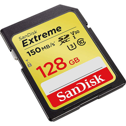 サンディスク SDSDXV5-128G-GNCIN Extreme SDXCメモリーカード UHS-I U3 V30 Class10 128GB