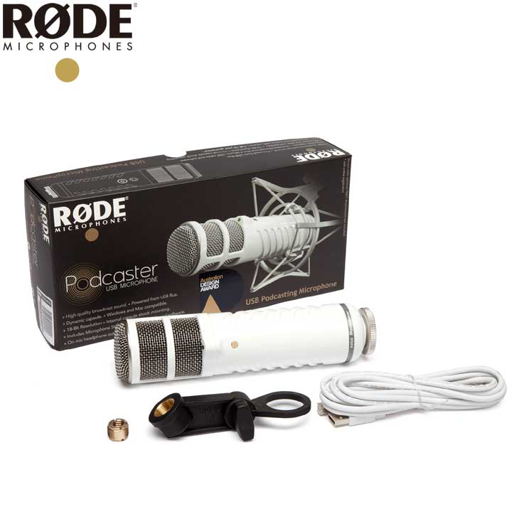 RODE PODCASTER Podcaster USBブロードキャストマイク ※欠品：納期未定（12/19現在）