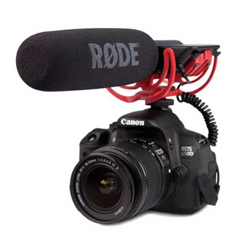 RODE VMR VideoMic Rycote ショックマウント付オンカメラマイク — 写真